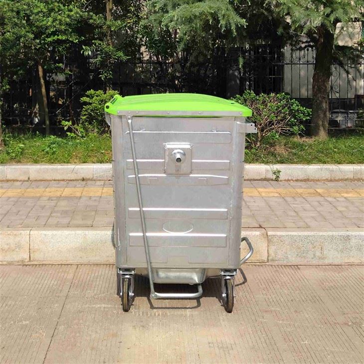 Large Galvanized Trash