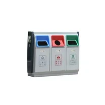 سطل بازیافت 3 محفظه فضای باز