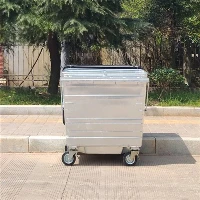 آیا تمیز کردن سطل زباله گالوانیزه آسان است؟